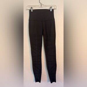 Lululemon High Times Tech Mesh leggings- size 4